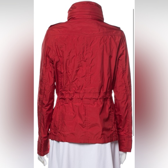 Burberry Red Utility Jacket (Size: S) - Picture 4 of 12